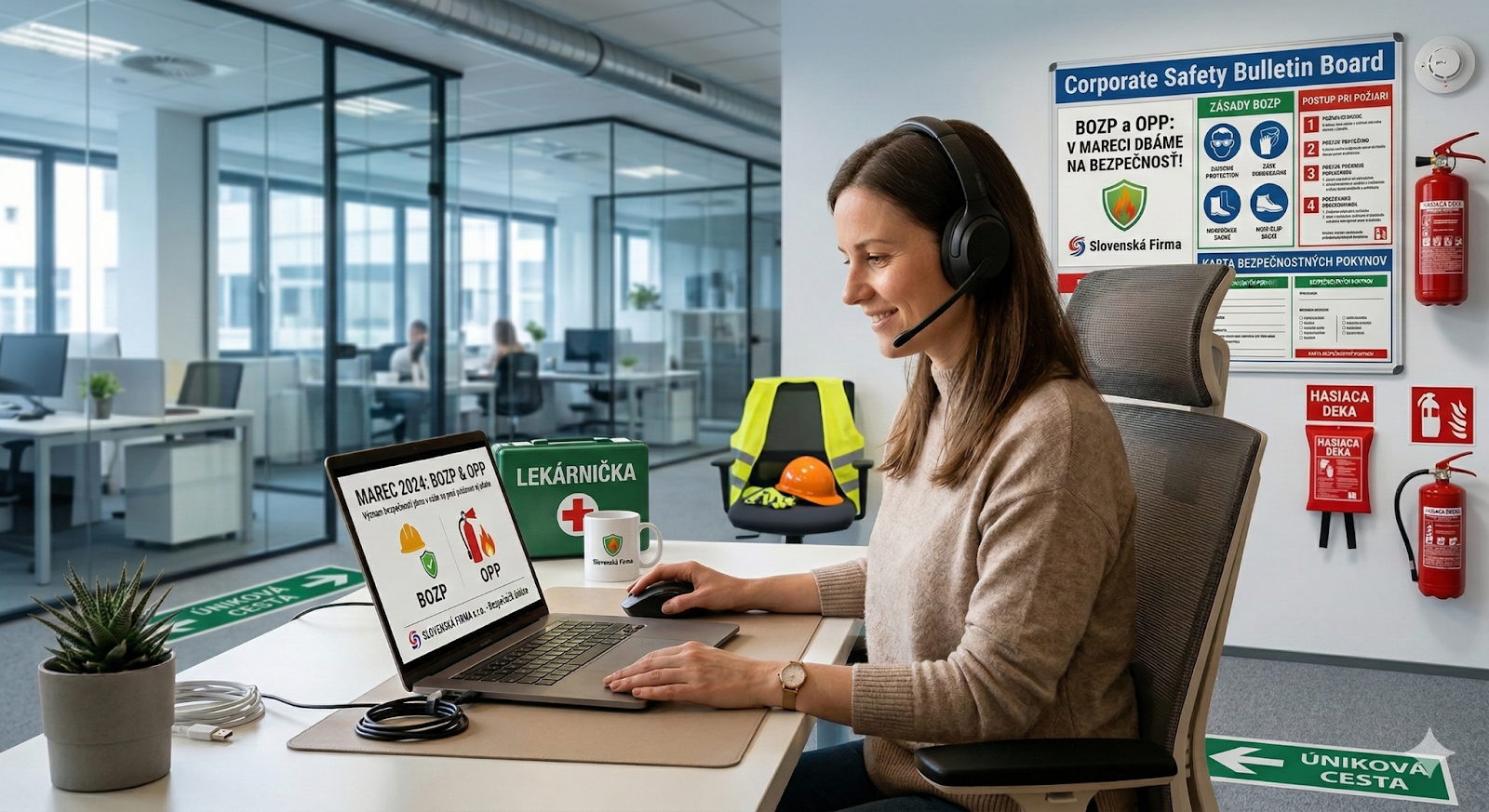 Význam BOZP a OPP vo firmách – bezpečnosť práce a ochrana pred požiarmi na pracovisku