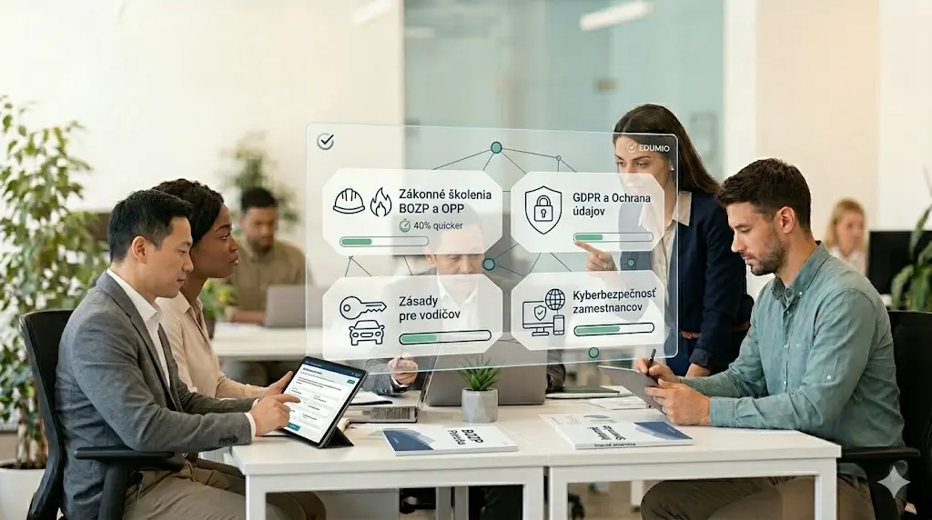 Čo je E-learning? Edumio vysvetľuje vzdelávacie kurzy a elektronické vzdelávanie zamestnancov