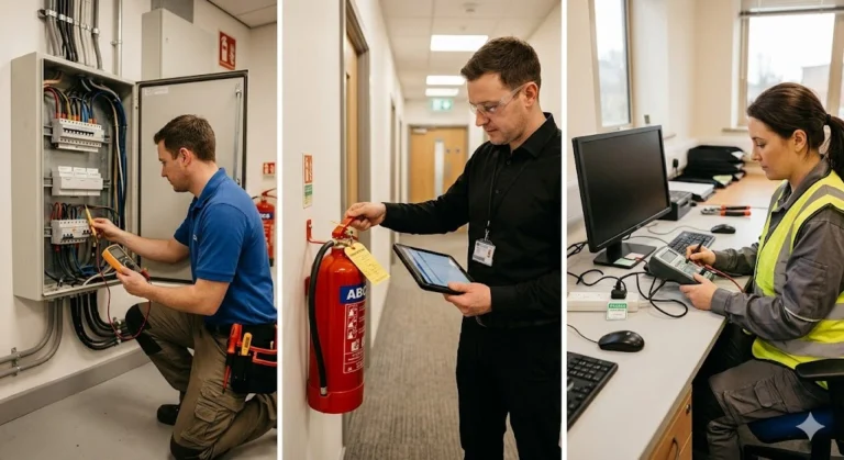 Revízia elektroinštalácie, hasiacich prístrojov a elektrospotrebičov