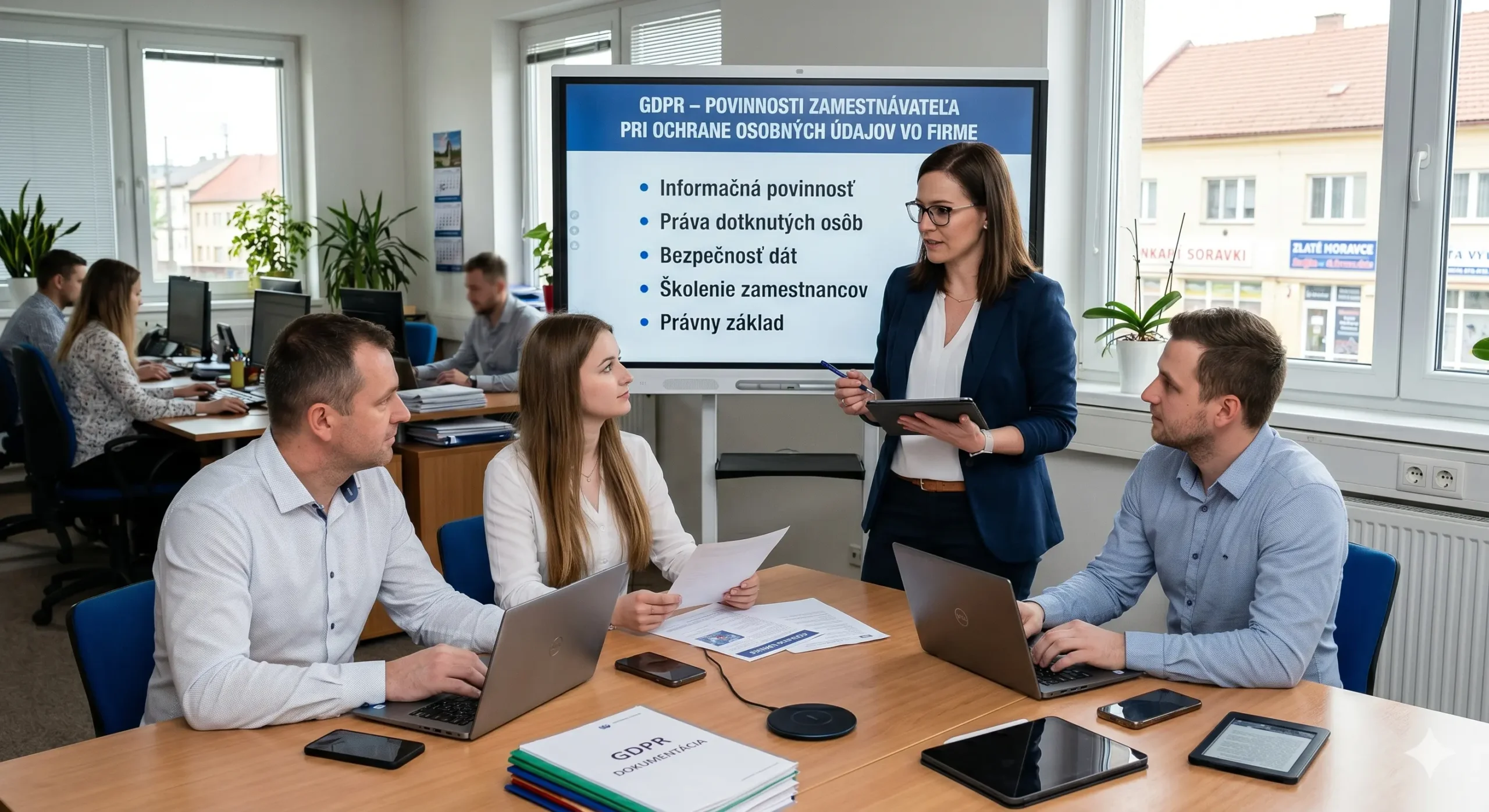 GDPR povinnosti zamestnávateľa pri ochrane osobných údajov vo firme