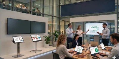 Moderná ochrana proti požiarom technológie a školenie zamestnancov.
