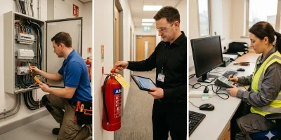 Revízia elektroinštalácie, hasiacich prístrojov a elektrospotrebičov